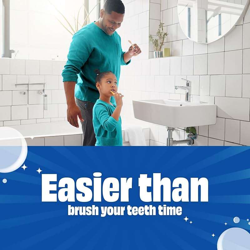 Scrubbing Bubbles Easy Clean Foaming Bleach-Free Bathroom All Purpose Cleaner, Fast-Acting Foam Cleans Limescale, Dirt and Grime on Showers, Sinks, Toilets, Tiles, Counters, & More, 32oz Spray - Image 4