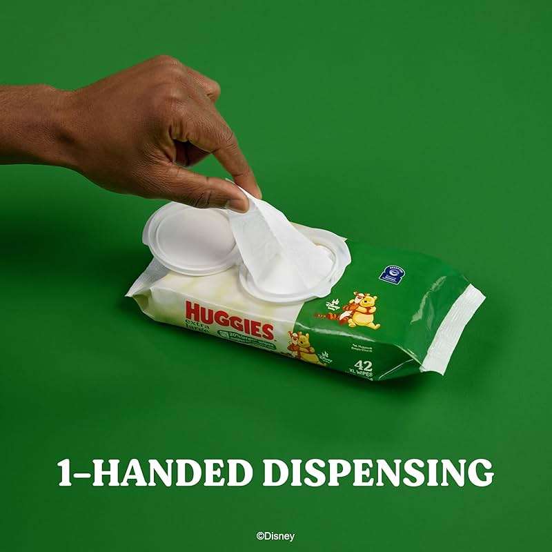 Huggies Extra Large Baby Wipes, Unscented, 9 Flip-Top Packs, 378 XL Wipes Total, Packaging May Vary - Image 9