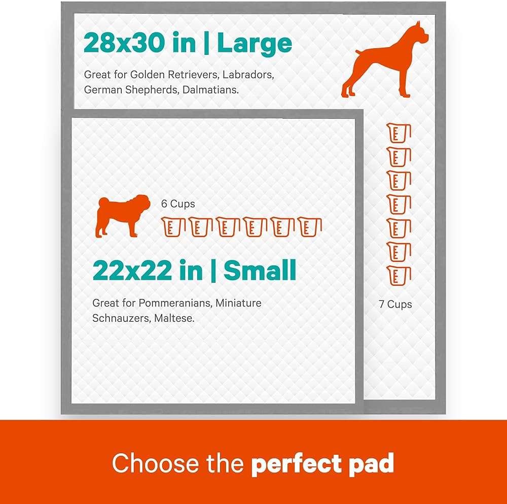 ASPCA Scented Puppy Pads, [50 Count], Dog Pee Pads for Training, Absorbent Potty Pads for Dogs, Quick-Drying Leakproof Large Dog Pads with Odor Control, 26"x30", XL Puppy Pads for Indoor/Outdoor Use - Image 8
