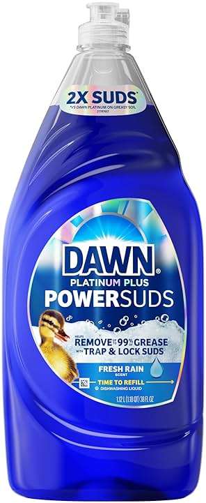Dawn Platinum Plus PowerSuds Liquid Dish Soap, 38 oz. Bottle - Image 10