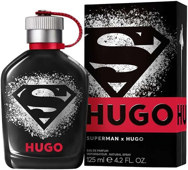 Hugo Boss SUPERMAN x HUGO Eau de Parfum – Fougère Men’s Cologne– With Notes of Aldehyde Accord, Spearmint Oil & Patchouli Oil – Long Lasting Fragrance - Image 2