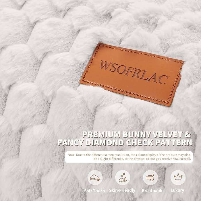 Bean Bag Chair with Ottoman, Modern Giant Bean Bag Couch Sofa with Footstool, Lounge Large Bean Bag Chairs for Adults Teens, Comfy Faux Fur Reading Chair for Bedroom, Living Room - Image 4