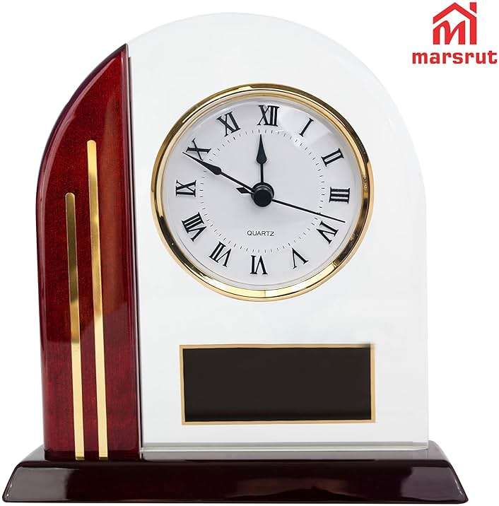 3-1/8 Inch (80 mm) Clock Inserts, Fit 3 Inch (76mm) Hole Diameter, Quartz Clock Movement Replacement, Gold Rim Roman Retro Numeral Skeleton Clock Fit-Up for Wall Living Room Bedroom Home Decor - Image 8