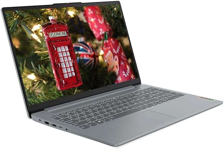 Lenovo IdeaPad Slim 3i Laptop, 15.6" FHD Display, Intel Core i3-N305 8-Core Processor, 8GB LPDDR5 RAM, 256GB SSD, Intel UHD Graphics, Wi-Fi 6, Bluetooth 5, Windows 11 S, Arctic Grey, EAT 64GB SD Card - Image 2