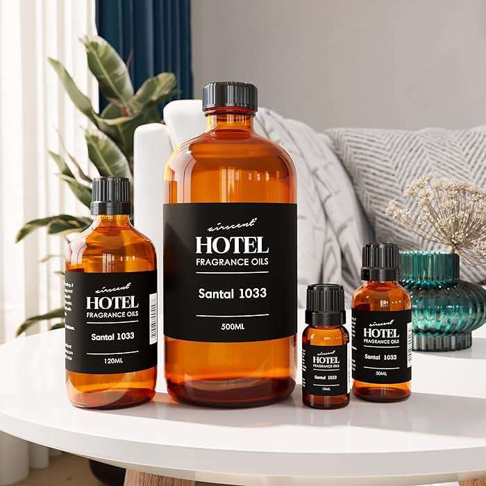AirScent Santal Diffuser Oil No. 1033 - Santal-33 Inspired Perfume Dupe - Cardomom Sandalwood Iris - Premium Fragrance Oil for Ultrasonic and Waterless Diffusers and Crafting - 30 mL, 1 fl oz - Image 3
