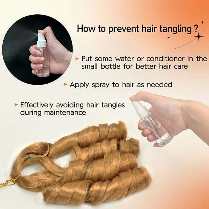 Synthetic French Curl Braiding Hair for Black Women 22 Inch 8 Packs Curly Braiding Hair for Box Braids 75g/Pack Tangle Free Bouncy French Curls Braiding Hair Extensions (22Inch,8 Packs,33#) - Image 7
