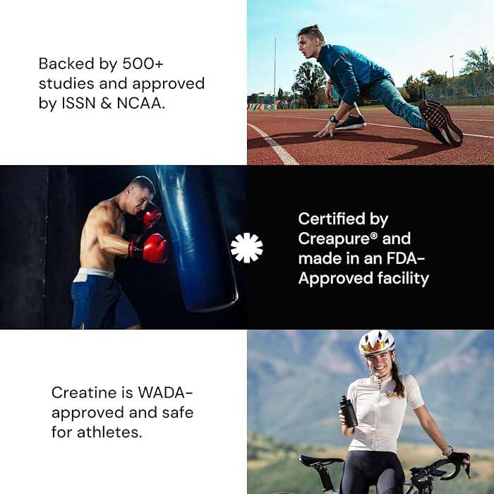 Create Creatine Monohydrate Powder - Creatine Travel Packets, Made with Creapure, 3rd Party Tested & NSF Certified for Sport, 30 Stick Packs, Unflavored - Image 8
