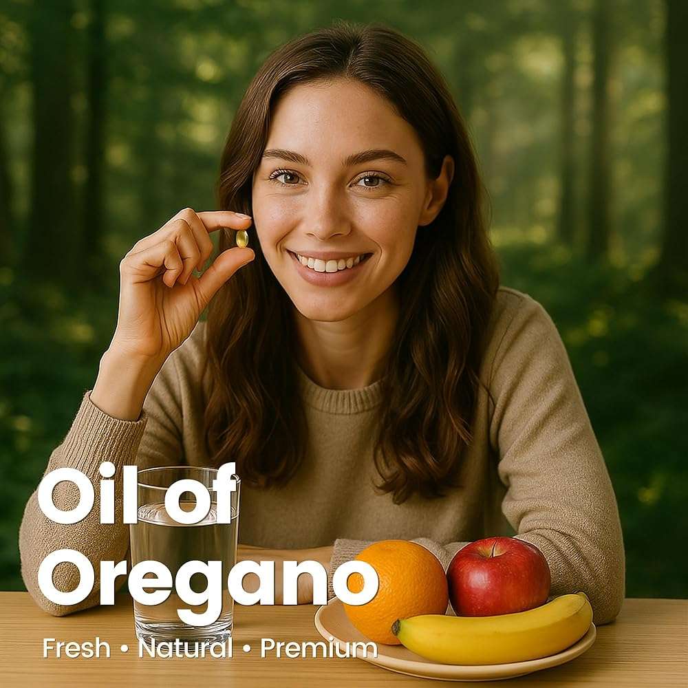 VEV Oil of Oregano with Black Seed Oil & Moringa, Organic, 300 Softgels, Aceite de Orégano, Carvacrol-Rich, Opaque Airtight Packaging - Image 7