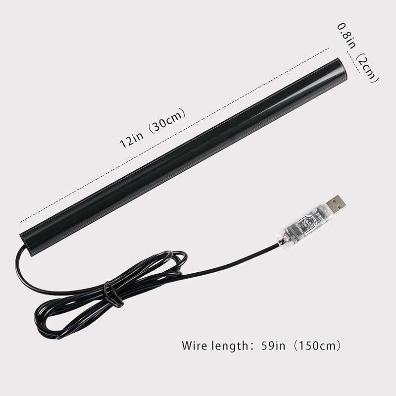 Generic RGB LED Monitor Light Bar, USB Powered, RGB Mode Change Controller, Gaming Atmosphere Light, Under The Table, Computer Accessories, Room, Hand Display - Image 5