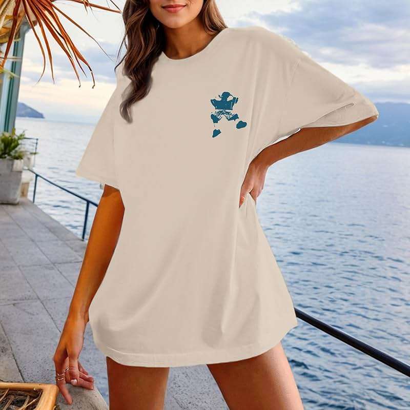 veufcyas Oversized Concert Album Shirts Rock Band Tees for Women Hip Hop Gifts for Concert Lovers Music Festival Outfits Tops - Image 5