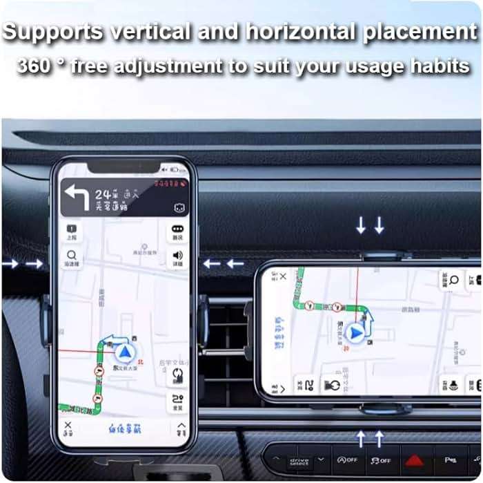 Car Phone Holder for Audi A4/S4/A5/S5/RS5 Auto Accessories [Only for Audi 2017-2025 A4 / S4 & 2018-2025 A5 / S5 / RS 5] [Auto Lock Hands Free Cell Phone Mount Car fits for iPhone & All Smartphones] - Image 4