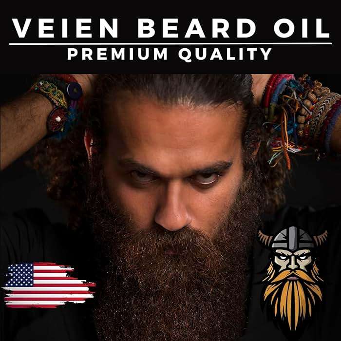 Veien Beard Oil for Men - Clean White Tea Masculine Scent - Softens & Conditions Beard, Moisturizes Dry Skin, Stops Beard Itch & Dandruff - 2oz Non-Greasy Premium Beard Grooming Oil - Image 8