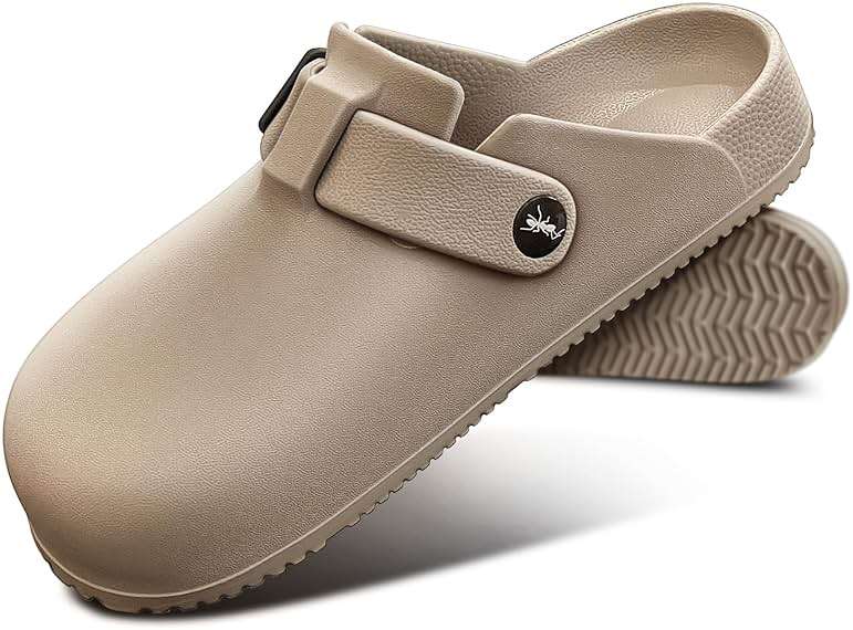 KEMISANT Women Clogs,Comfortable Mules Sandals Slippers Nurse Garden Shoes Unisex for Men Cushioned Support - Image 1