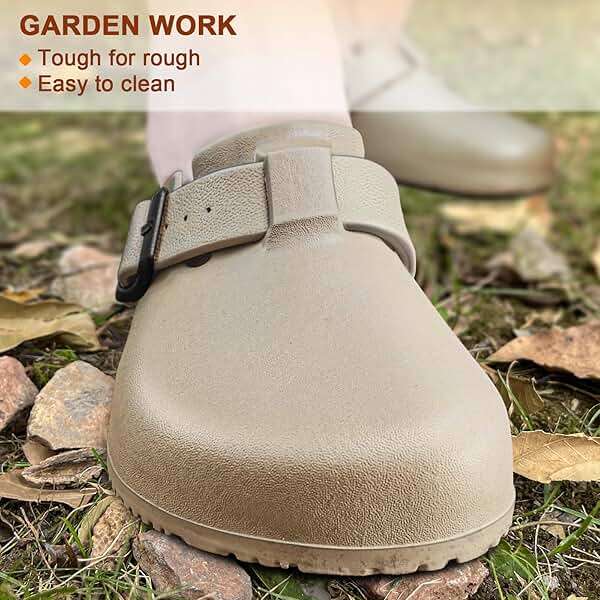 KEMISANT Women Clogs,Comfortable Mules Sandals Slippers Nurse Garden Shoes Unisex for Men Cushioned Support - Image 7