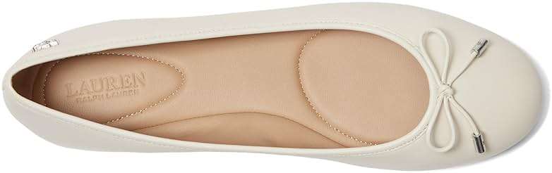 Lauren Ralph Lauren Womens Jayna Nappa Leather Flat - Image 2