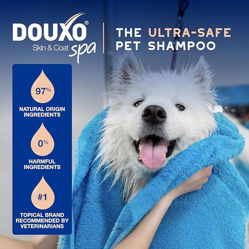 DOUXO SPA Shed Control Dog Shampoo, 16 fl oz. Reduces Excessive Shedding, Cleans and Hydrates the Skin, Leaves the Coat Soft, Radiant, and Smelling Great - Image 5