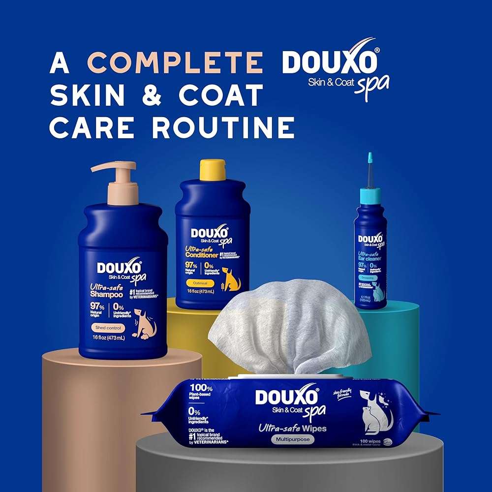 DOUXO SPA Shed Control Dog Shampoo, 16 fl oz. Reduces Excessive Shedding, Cleans and Hydrates the Skin, Leaves the Coat Soft, Radiant, and Smelling Great - Image 8