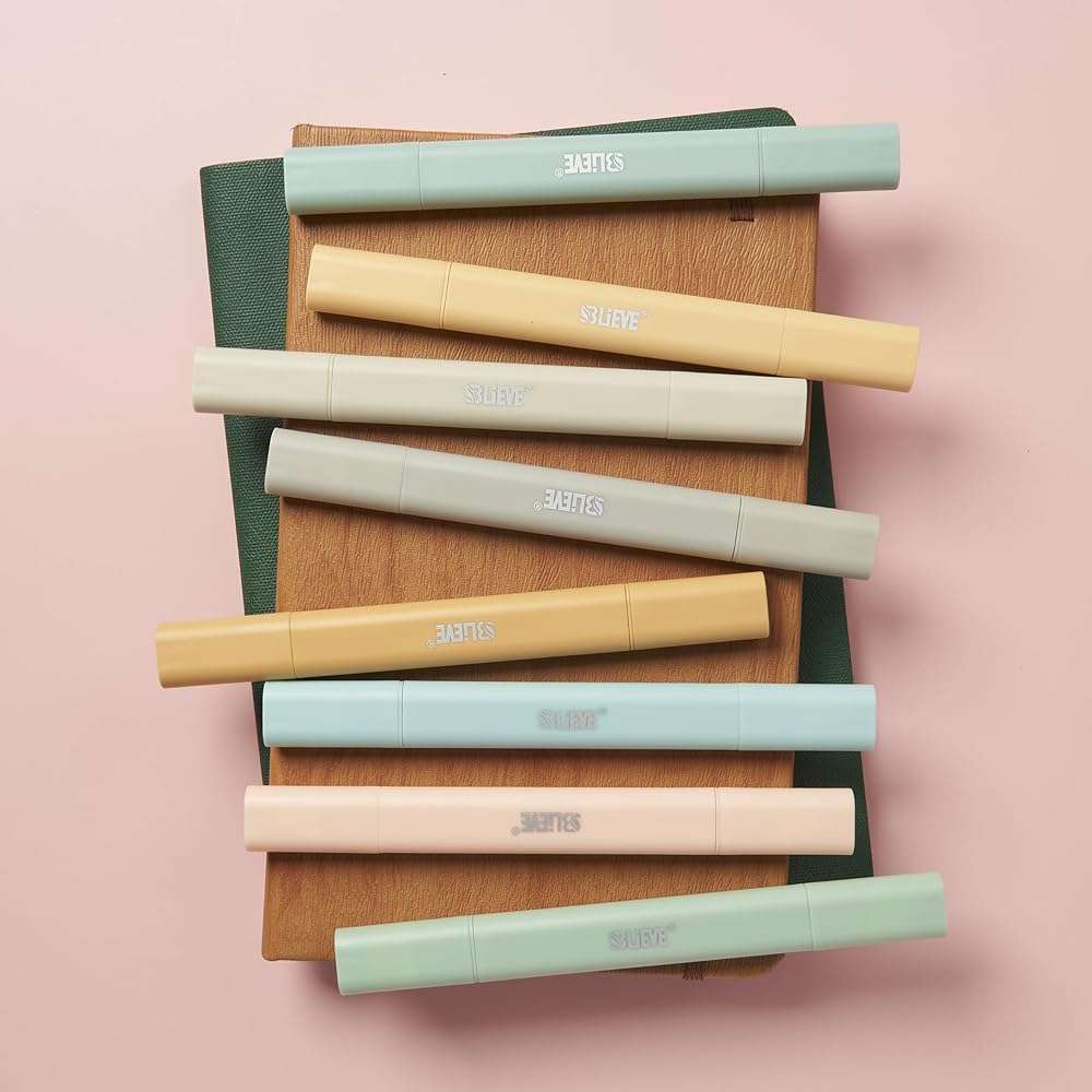 BLIEVE Bible Highlighters No Bleed Through, Pastel Colors, Dual Tip, 8 Pack | Aesthetic Cute Highlighters, Chisel Tip & Fine Point For Bible & Journaling, Back To School Supplies - Image 6