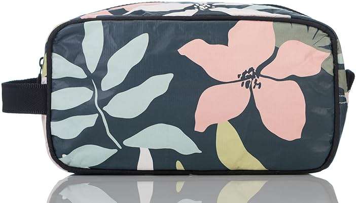 ALOHA Collection Flora Dopp Kit in Eve | Lightweight, Splash-Proof, and Easy to Clean Toiletry Bag - Image 1