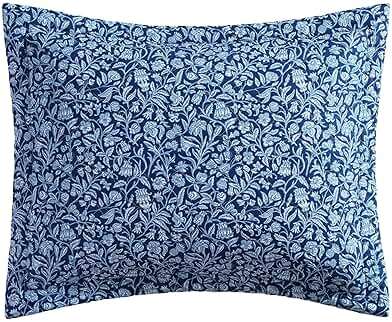 Laura Ashley - Quilt Set, Super Soft Fabric Bedding with Matching Sham, Toile-Inspired Print, Floral Home Essentials (Elaina Blue, Twin) - Image 7