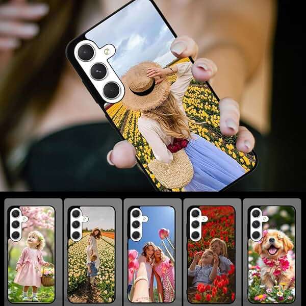 FOQENCCI Phone Case for Galaxy S25 Plus Sublimation Blank Case | 5 Piece,Soft TPU & Hard PC & Printable Blank Aluminum,DIY Custom Phone Cover - Image 7