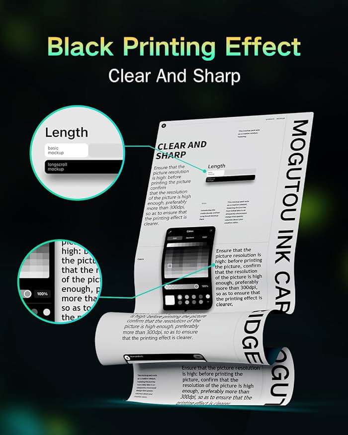MOGUTOU LC401XL Black 3 Pack Compatible for Brother Ink Cartridges LC401 XL | High Yield, LC401XL Ink Cartridges for Brother Printer MFC-J1010DW MFC-J1012DW MFC-J1170DW MFC-J1800DW - Image 6