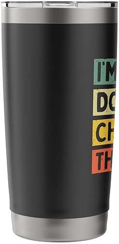 I'm Channa Doing Channa Things Funny Personalized Quote Stainless Steel Insulated Tumbler - Image 5