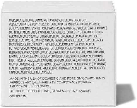 goop Beauty Nourishing Lip Repair Mask | Lip Hydration Treatment | Smooths, Plumps, & Softens | Ceramides & Vegan Lanolin | 0.3 oz - Image 9