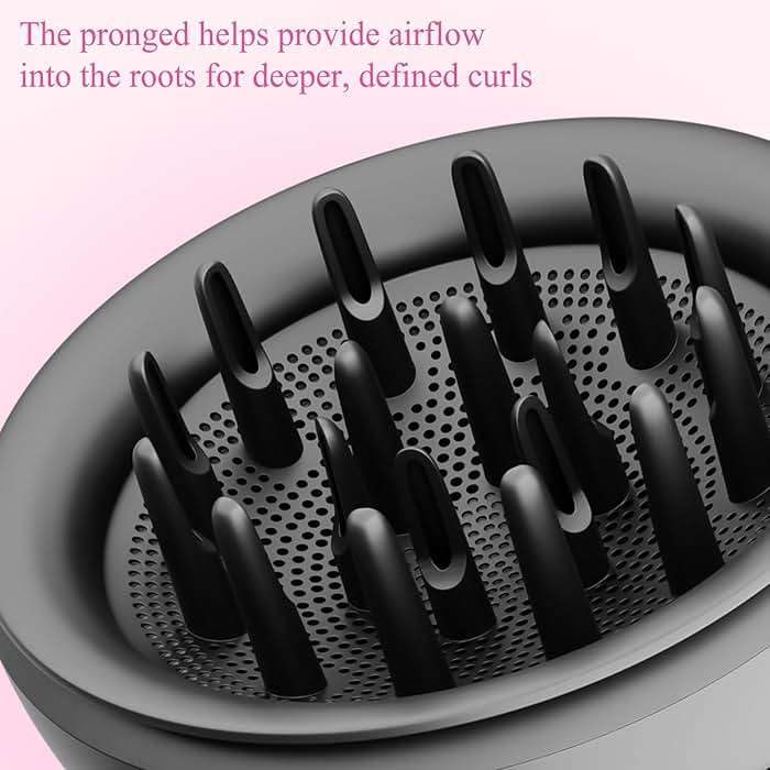 ZEPHBLOW Wave Curl Diffuser for Dyson Airwrap – Dome and Diffuse Modes for Curl Wave Hair, Hair Diffuser Attachment Compatible with Airwrap Styler HS01/05/08 - Image 6