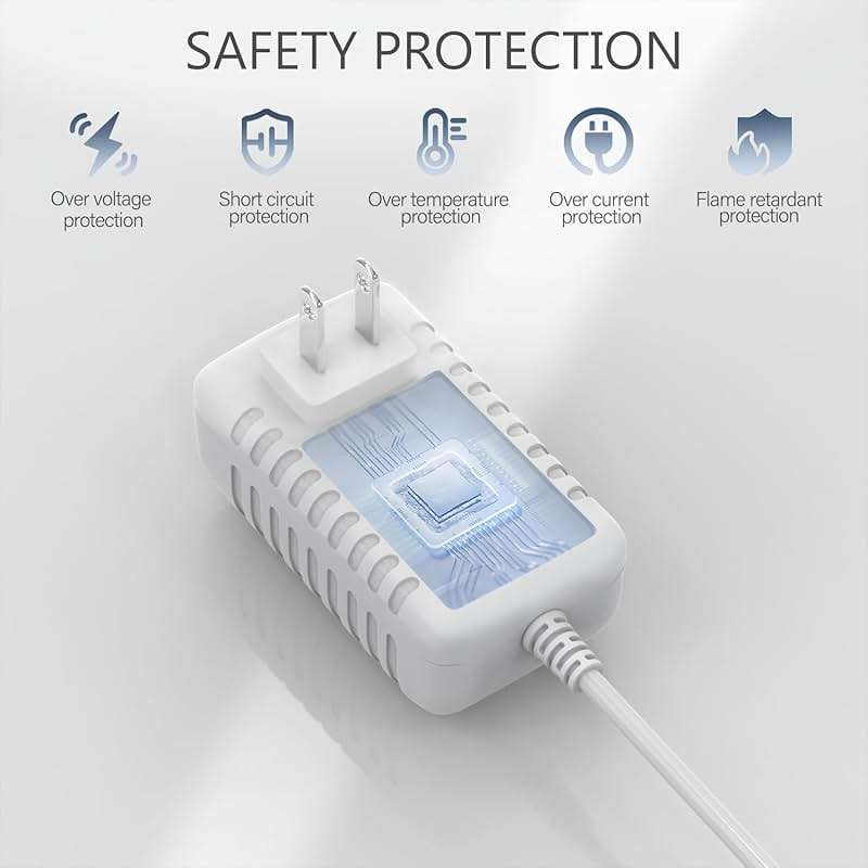 Replacement for Hello Baby Monitor Charger HB66 / HB6550 / HB50 / HB30, K05S050100U, 5V Adapter for HelloBaby Camera Monitor Power Cord - Image 4