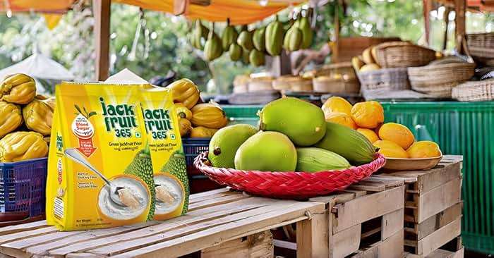 Jackfruit365 Green Jackfruit Flour 400g (Pack of 2) | Clinically Proven to Lower Sugar in 90 Days | Gluten Free, Low GI, High Soluble Fiber | Diabetic Friendly Indian Superfood | Non-GMO, No Additives | Works with Baking, Roti, Dosa, Idli - Image 4