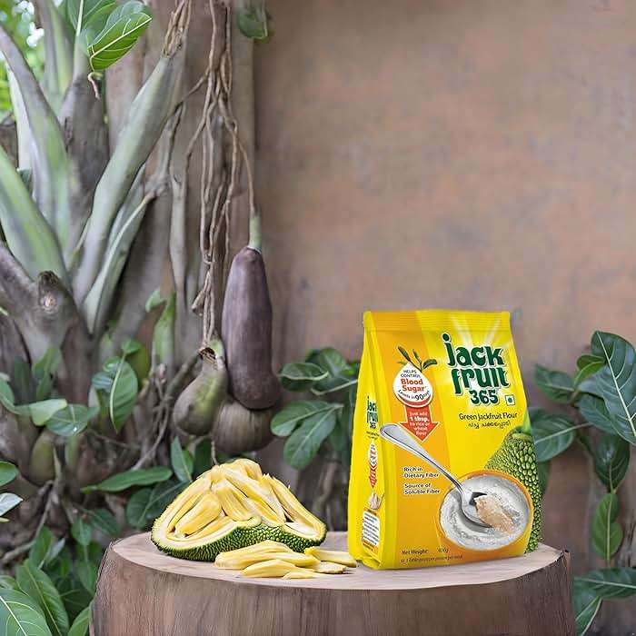 Jackfruit365 Green Jackfruit Flour 400g (Pack of 2) | Clinically Proven to Lower Sugar in 90 Days | Gluten Free, Low GI, High Soluble Fiber | Diabetic Friendly Indian Superfood | Non-GMO, No Additives | Works with Baking, Roti, Dosa, Idli - Image 6
