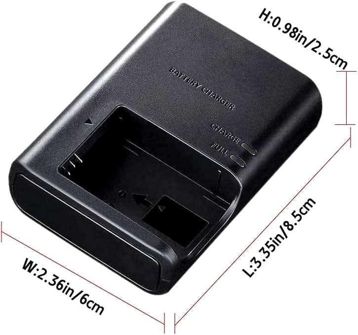 FCD TRUST LC-E12 Battery Charger Compatible with Canon LP-E12, Replacement Camera Charger for EOS M50 M50 Mark II M200 M100 M10 M2 M, 100D Rebel SL1 SX70 HS - Image 5