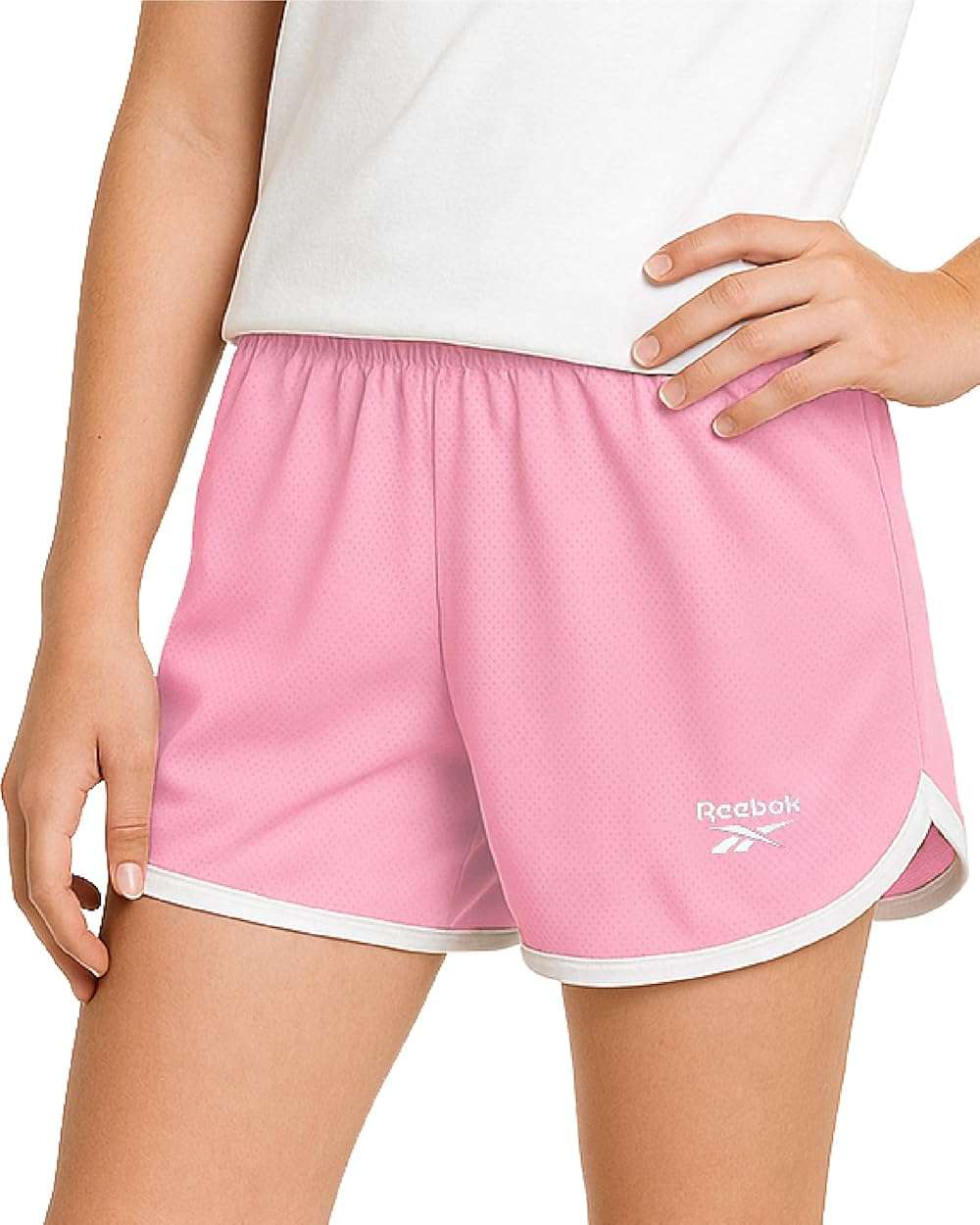 Reebok Girls Athletic Shorts - 1 Pack or 3 Pack Active Performance Lightweight Mesh Dolphin Shorts for Running Dancing Gym - Image 2