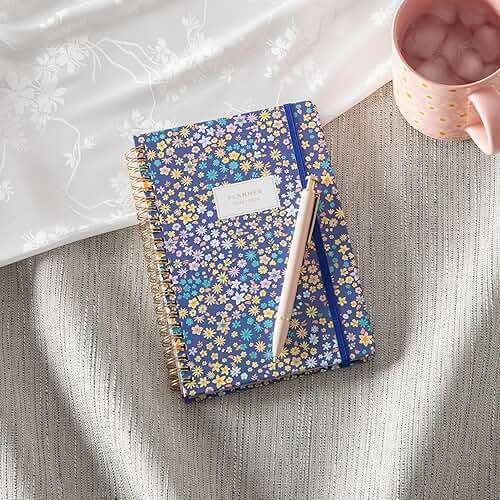 Blue Sky 2025-2026 Weekly and Monthly Academic Year Planner Calendar, July 2025 - June 2026, 5" x 8", Hard Cover, Wirebound, Storage Pocket, Laminated Tabs, Stickers, Becky - Image 2