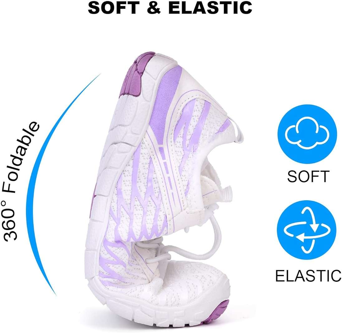 Hi-Y2Kgirls Water Shoes for Women Men Quick-Dry Wide Toe Non-Slip Aqua Shoes Barefoot for Swim Beach River Pool Surfing Hiking Kayaking - Image 6