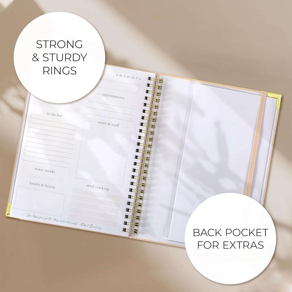 Beautiful To Do List Notebook - Aesthetic Daily Planner to Easily Organize Your Tasks And Boost Productivity - Stylish Undated ADHD Planner Gift and The Perfect School or Office Supplies For Women - Image 7