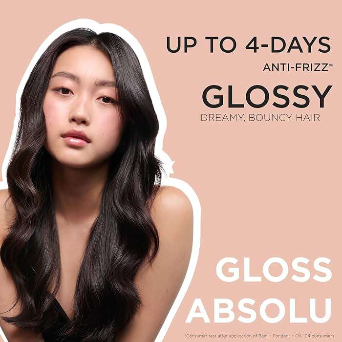 Kerastase Gloss Absolu High-Shine Anti-Frizz Shampoo - Cleanses & Reveals Ultimate Shine, For Glossy & Bouncy Hair - Image 8