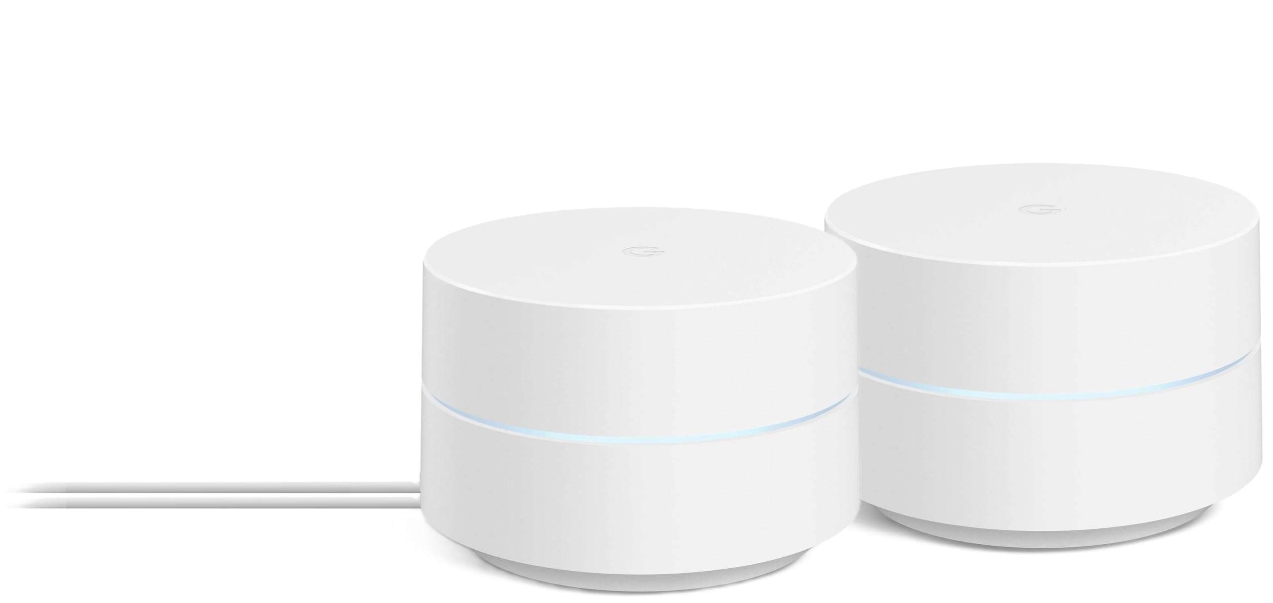 Google WiFi - AC1200 - Mesh WiFi System - WiFi Router - 3000 Sq Ft Coverage - 2 Pack - Image 1