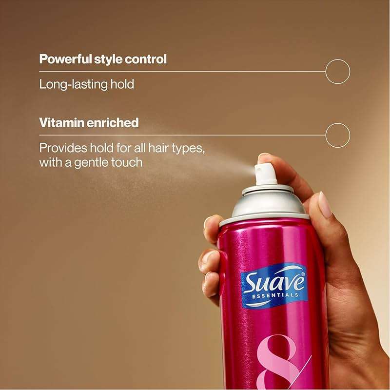 Suave Hairspray, Max Hold Variety 4-Pack – Scented + Unscented Hairspray, 11 Oz Ea - Image 3