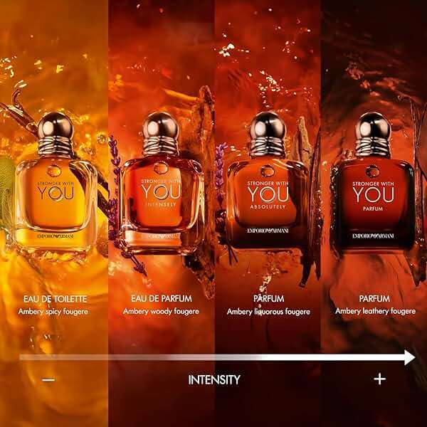 Armani Beauty - Stronger With You - Parfum - Cologne for Men - Woody & Ambery Fragrance - Rum, Bergamot, Lavendar, Cedarwood, and Vanilla Notes - Image 5
