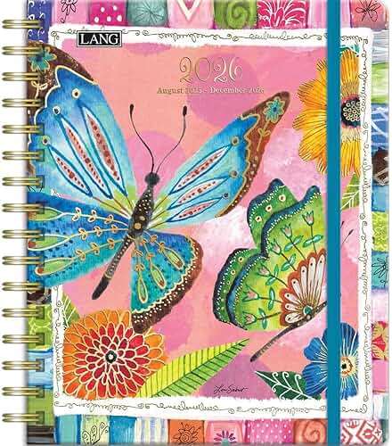 Lang, Happy Life Deluxe 2026 Planner, 6.5'' X 9'', Weekly Calendar with Stapled Binding - Image 1
