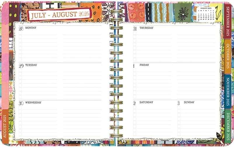 Lang, Happy Life Deluxe 2026 Planner, 6.5'' X 9'', Weekly Calendar with Stapled Binding - Image 3