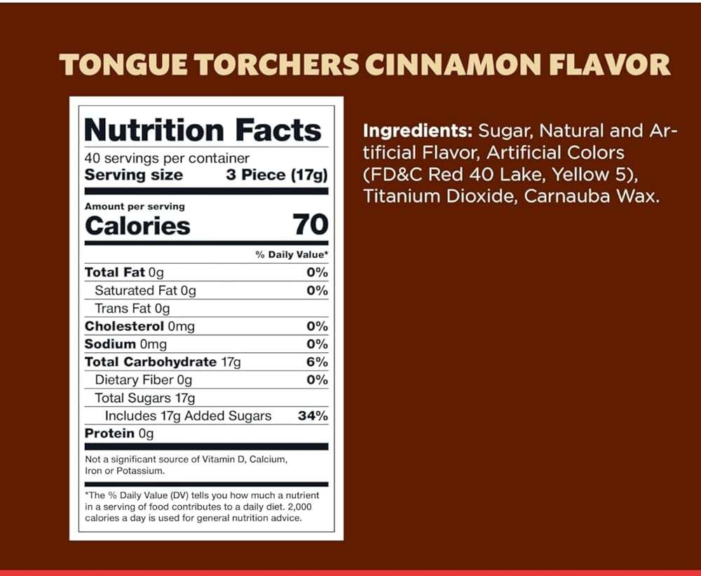 Tongue Torchers Hot Spicy Cinnamon Hard Candies, Individually Wrapped Pieces - 2 Pack - Image 2