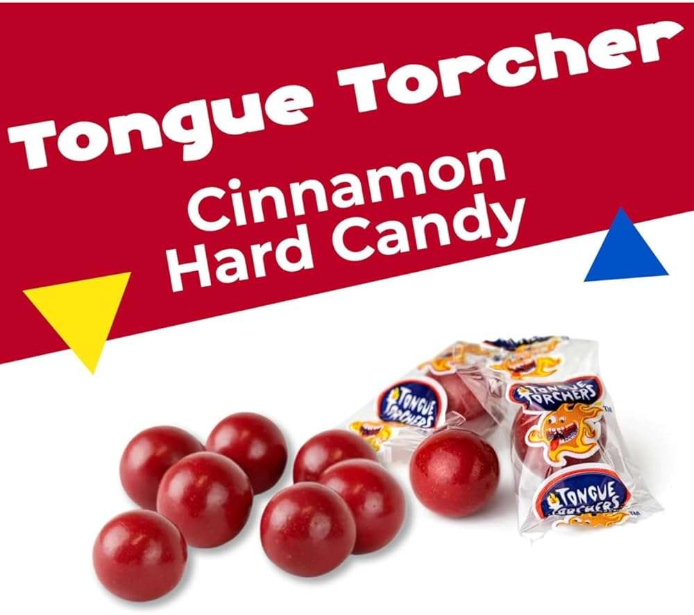 Tongue Torchers Hot Spicy Cinnamon Hard Candies, Individually Wrapped Pieces - 2 Pack - Image 3