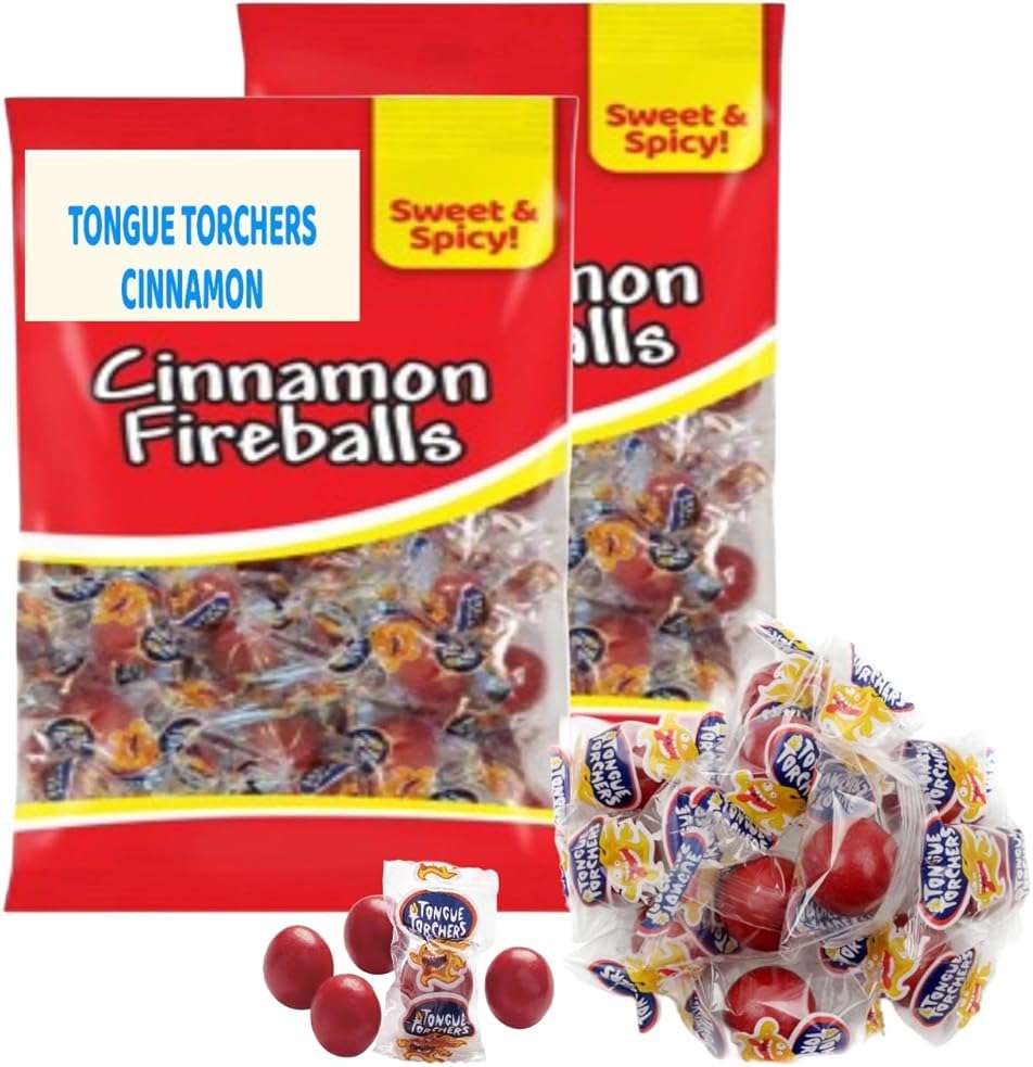 Tongue Torchers Hot Spicy Cinnamon Hard Candies, Individually Wrapped Pieces - 2 Pack - Image 5