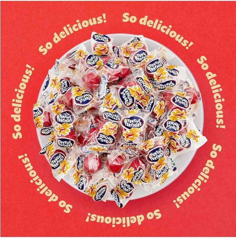 Tongue Torchers Hot Spicy Cinnamon Hard Candies, Individually Wrapped Pieces - 2 Pack - Image 7