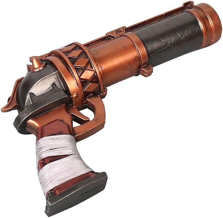 HOTTERCOS 12" Steampunk Foam Weapons Cosplay Costume Accessories Props Replica Halloween Party - Image 6