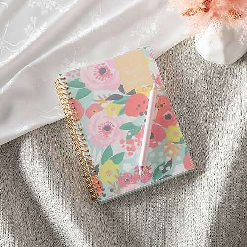 Blue Sky Day Designer 2025-2026 Weekly and Monthly Academic Year Planner Calendar, July 2025 - June 2026, 5" x 8", Flexible Cover, Laminated Tabs, Storage Pocket, Includes Stickers, Secret Garden Mint - Image 2