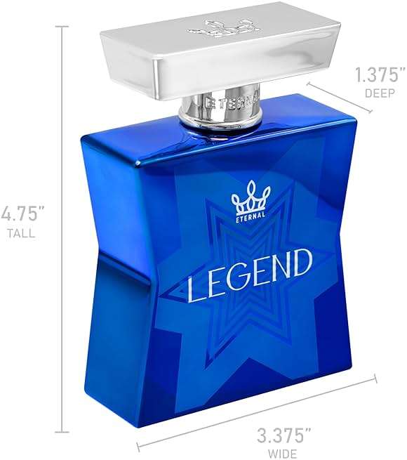 Eternal Fragrance - Scent Eternal Legend - 3.4 oz (100ml) - EDP - Long-lasting - Vegan - Clean Ingredients - Designer Inspired Cologne Spray for Men - 2000 sprays per bottle - Image 8